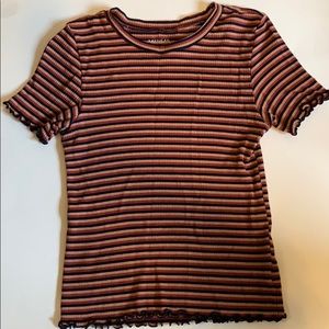American Eagle Striped Tee